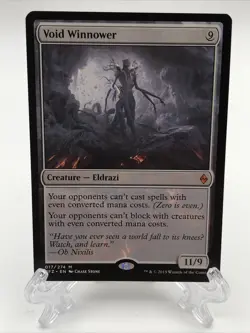 Magic The Gathering MTG Void Winnower Battle For Zendikar Trading Card NM - Image 1