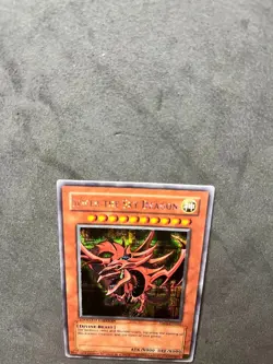 Yu-Gi-Oh! Slifer the Sky Dragon YMA-EN001 Secret Rare Limited Edition Promo MP - Image 2