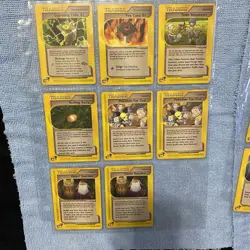 Pokemon VTG Card Lot Aquapolis Expedition Base Set Trainer Collection - Image 2