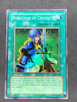 Nobleman of Crossout PSV-034 Unlimited Super Rare Yu-Gi-Oh TCG MP - Image 1