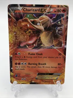 Pokemon Charizard EX Generations 11/83 Holo Trading Card LP - Image 1