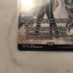 Blessing of the Oracle - Akroma's Will (0021) (Showcase) MTG - Final Fantasy - Image 3