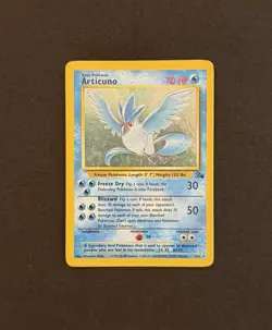 Pokemon TCG Articuno 2/62 Fossil Set Rare Holo Unlimited WOTC Vintage - Image 1