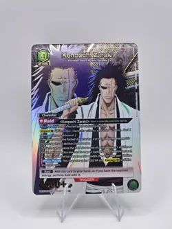 Bandai Union Arena Bleach Kenpachi Zaraki SR Raid Foil UEX01BT/BLC-2-067 - Image 1
