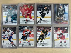 ✅2025-26 Upper Deck Series 2 Lot 8 Young Guns - Dickinson Mugar’s Nystrom Ward - Image 1