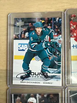 ✅2025-26 Upper Deck Series 2 Lot 8 Young Guns - Dickinson Mugar’s Nystrom Ward - Image 2