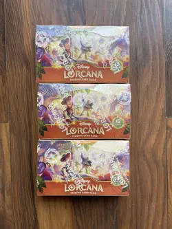 Disney Lorcana | Wilds Unknown | Sealed Booster Box x 3 (24 packs x 3) In Hand ✅ - Image 1