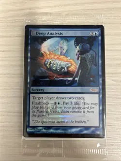 MTG Friday Night Magic DCI Foil Promo #2 Deep Analysis Factory Sealed Pack of 5 - Image 1