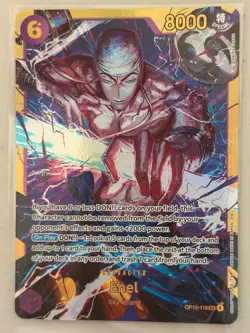 Enel OP15-118 SEC Secret Rare Adventure on Kami's Island One Piece NM - Image 1