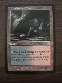 MTG 4x Bloodstained Mire Onslaught MP Non-foil Playset - Image 1