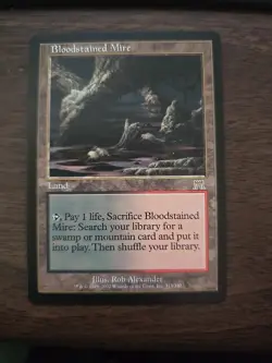 MTG 4x Bloodstained Mire Onslaught MP Non-foil Playset - Image 5