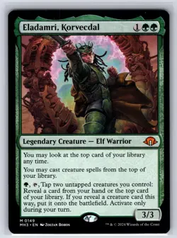 Eladamri, Korvecdal 149 Mythic Modern Horizons 3 Magic: The Gathering Near Mint - Image 1