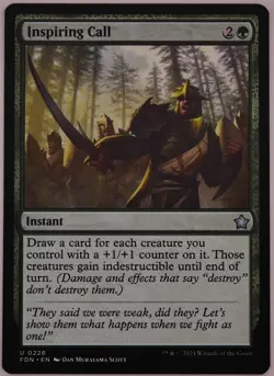 Inspiring Call FDN 226 MTG Counter Draw Protection - Image 1