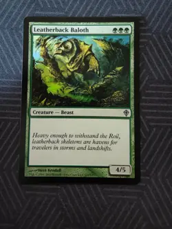 mtg leatherback baloth worldwake - Image 1