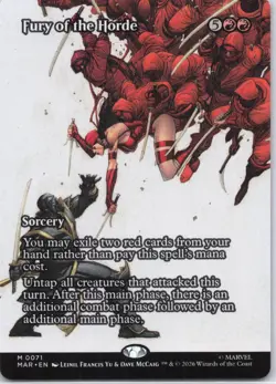 Marvel Universe Eternal-Legal #71 Fury of the Horde (Borderless) - Image 1