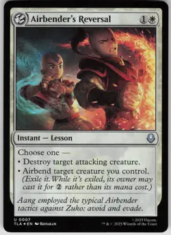 MTG Airbender's Reversal Foil NM Avatar: The Last Airbender Magic 7 - Image 1