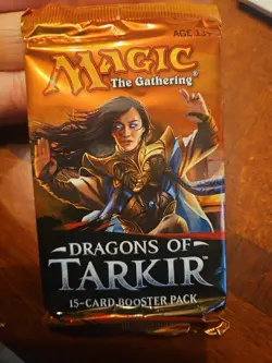 MTG - Sealed Dragons of Tarkir - English - Dragonlord Kolaghan Pack Art - Image 1
