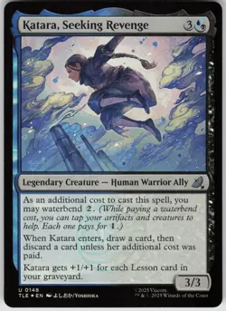 MTG Katara Seeking Revenge Foil NM Avatar: The Last Airbender: Eternal Magic 148 - Image 1