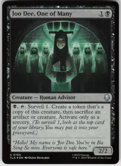 MTG Joo Dee One of Many Foil NM Avatar: The Last Airbender Magic 105 - Image 1
