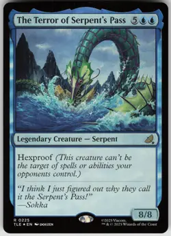 MTG The Terror of Serpent's Pass Foil NM Avatar Last Airbender Legal Magic 225 - Image 1