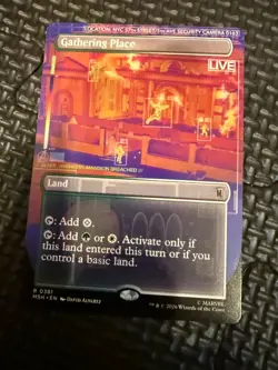Gathering Place Borderless - MSH 0381 - NM - MTG Magic - Image 1