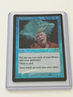 *foil MENTAL NOTE Judgement MTG Magic the Gathering - Image 1