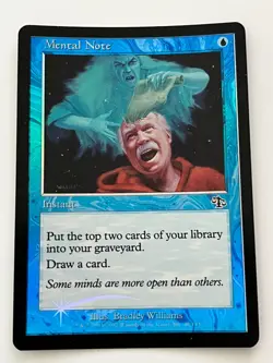 *foil MENTAL NOTE Judgement MTG Magic the Gathering - Image 2