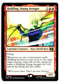 Hulkling, Young Avenger 689 Commander: Marvel Super Heroes Magic: The Gathering - Image 1