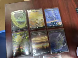 MTG Unfinity GALAXY FOIL basic Lands (10) 1 of each, pack fresh card #486 - #495 - Image 2