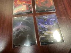 MTG Unfinity GALAXY FOIL basic Lands (10) 1 of each, pack fresh card #486 - #495 - Image 4