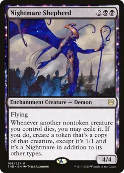 MTG Nightmare Shepherd Foil Theros Beyond Death # 108 NM - Image 1