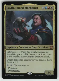 MTG Cayth, Famed Mechanist Foil Commander: Modern Horizons 3 # 6 NM - Image 1