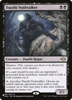 Dauthi Voidwalker x1 1x Mystery Booster 2 NM MTG - Image 1