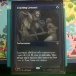MTG / Training Grounds / MAT / #109 / FOIL ETCHED / Rare / NM - Image 1