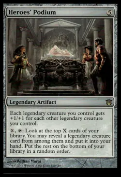 MTG Born of the Gods #159 Heroes' Podium - Lightly played - Image 1