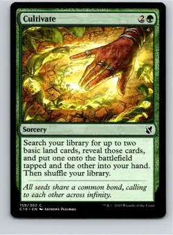 Magic the Gathering Cultivate Commander 2019 MTG Free Shipping! - Image 1