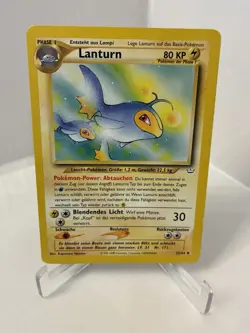 Pokemon Neo Revelation Set GERMAN Lanturn 32/64 FREE SHIPPING - Image 1