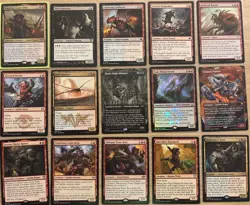 Budget Casual MTG Commander Deck Black Red Exile W/ Laughing Jasper Flint Ready - Image 1