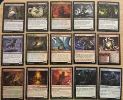 Budget Casual MTG Commander Deck Black Red Exile W/ Laughing Jasper Flint Ready - Image 2