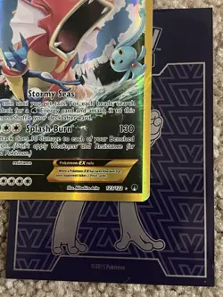 Gyarados EX 123/122 Breakpoint Secret Rare Full Art Holo EN - Image 2