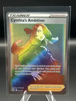 2022 Pokemon SWSH Brilliant Stars Cynthia's Ambition #178/172 - Image 1