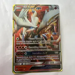 Reshiram GX - 11/70 - Pokemon Dragon Majesty Sun & Moon Ultra Rare Card NM - Image 1