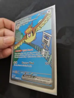 Pokemon TCG Pidgeot ex 225/197 SV03 Obsidian Flames SIR Full Art Holo Eng - Image 5