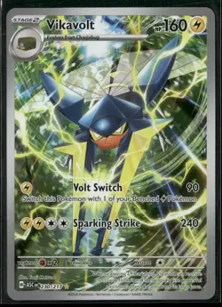 Vikavolt Ascended Heroes 230/217 Illustration Rare Holo Pokemon Near Mint - Image 1