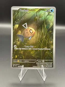 Feebas 198/191 Illustration Rare Surging Sparks Pokemon Holo Near Mint - Image 1