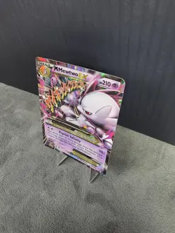 M Mewtwo EX 64/162 Breakthrough Full Art Ultra Rare Pokemon TCG English LP/MP - Image 3