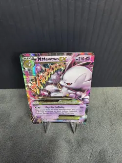 M Mewtwo EX 64/162 Breakthrough Full Art Ultra Rare Pokemon TCG English LP/MP - Image 4