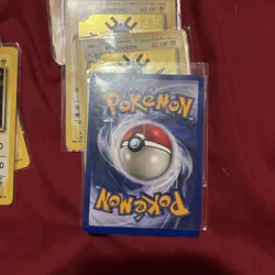 Pokemon TCG Zapdos 90 HP Base Set Holo Rare Card 16/102 Basic 1999 English - Image 3