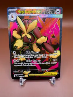 Mega Lopunny ex 115/094 Ultra Rare Phantasmal Flames Pokemon Holo Near Mint - Image 1