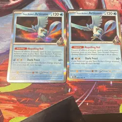 Pokemon TCG Team Rocket's Articuno Reverse Holo Lot (2) 051/182 English - Image 1
